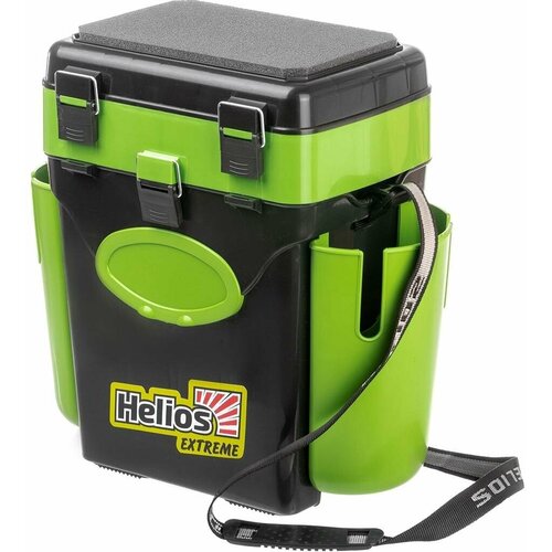 крышка черный ящика зимнего fishbox 10л hs fbl 10l b helios Ящик зимний Helios FishBox 10л, цвет зеленый