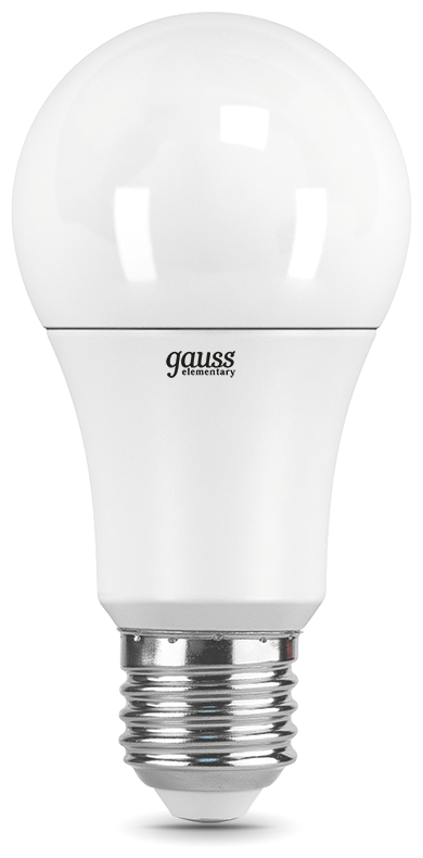 Лампа светодиодная gauss 23225, E27, A60, 15Вт, 4100 К