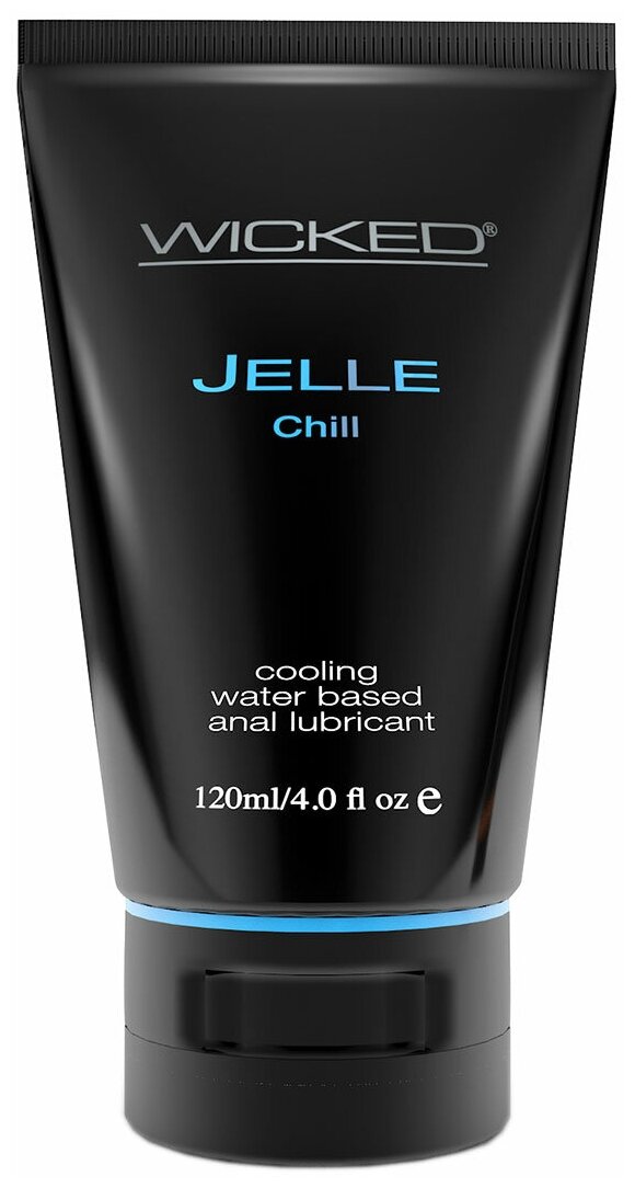 44176 Wicked Jelle Chill, 120мл. Охлаждающий анальный лубрикант