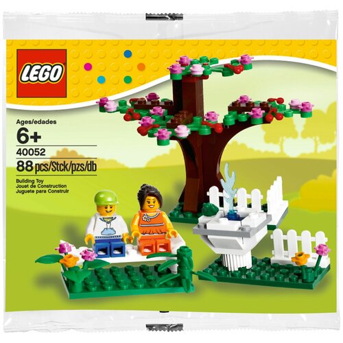 конструктор lego seasonal 40416 каток Конструктор LEGO Seasonal 40052 Весенняя сценка, 88 дет.
