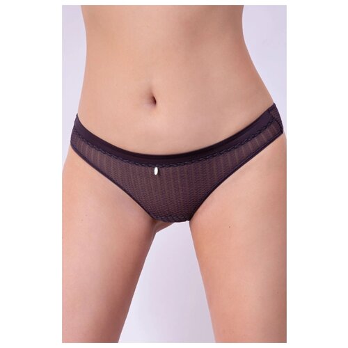 фото Milavitsa трусы тонг средней посадки classic elegant, размер 102, эспрессо