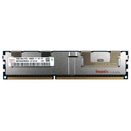 Оперативная память Hynix 16 ГБ DDR3L 1066 МГц DIMM CL7 HMT42GR7BMR4A-G7