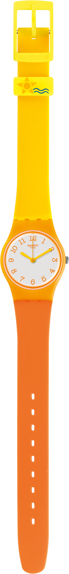 Наручные часы swatch, оранжевый