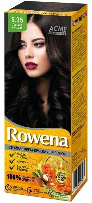 Краска для волос Rowena тон 5.35 горький шоколад (1 шт)
