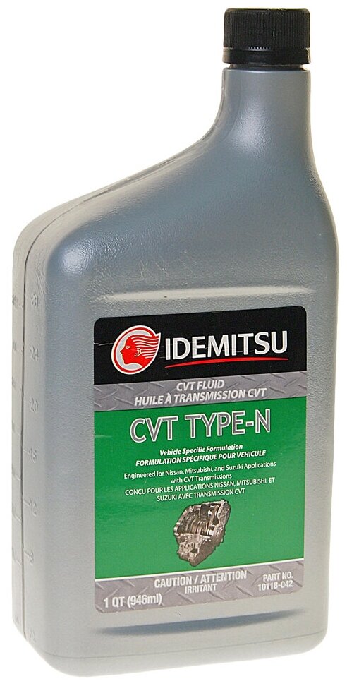Масло трансмиссионное IDEMITSU CVT TYPE-N 0.946 л 30040091750