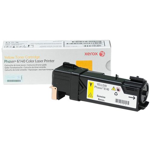 Картридж Xerox 106R01483, 2000 стр, желтый картридж cactus cs ph6140y 106r01483 yellow для xerox phaser 6140 2000k желтый