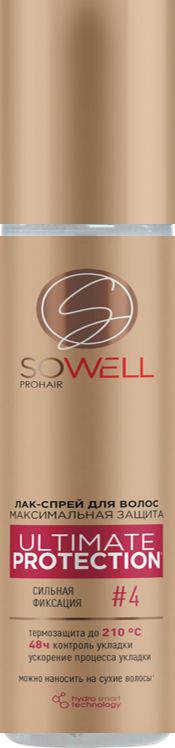 Термозащитный спрей для всех типов волос SoWell, 200 мл