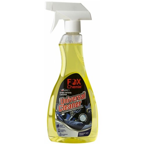 Очиститель салона, Fox Chemie Universal Cleaner 0,5 л. (кожа, ткань, велюр, пластик)