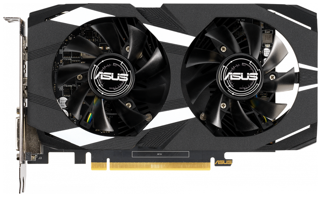 Видеокарта ASUS Dual GeForce GTX 1650 OC 4GB (DUAL-GTX1650-O4G), Retail