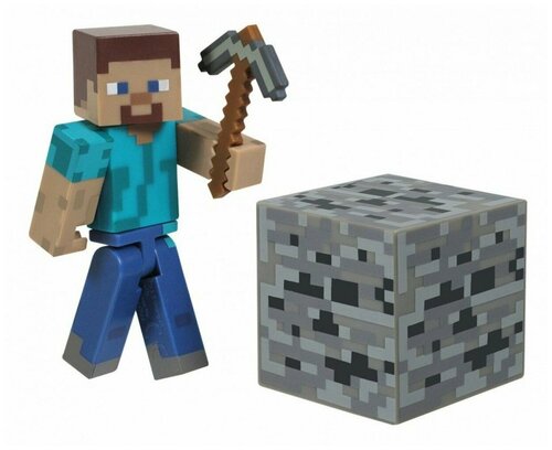 Фигурка Jazwares Minecraft Стив 16501, 10 см