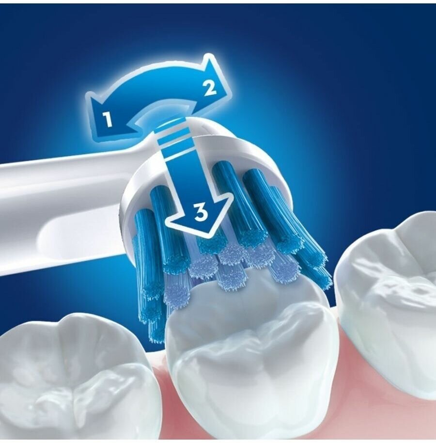 Насадки Oral-B Sensitive Clean на зубную щетку 4 шт - фотография № 3