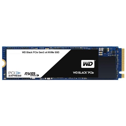 Твердотельный накопитель Western Digital WD Black NVMe 256 ГБ M.2 WDS256G1X0C