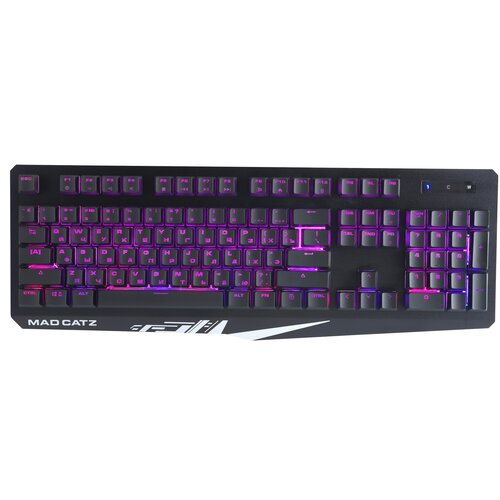 Игровая клавиатура Mad Catz S.T.R.I.K.E. 4 Black USB (русская раскладка) Cherry MX Red, черный