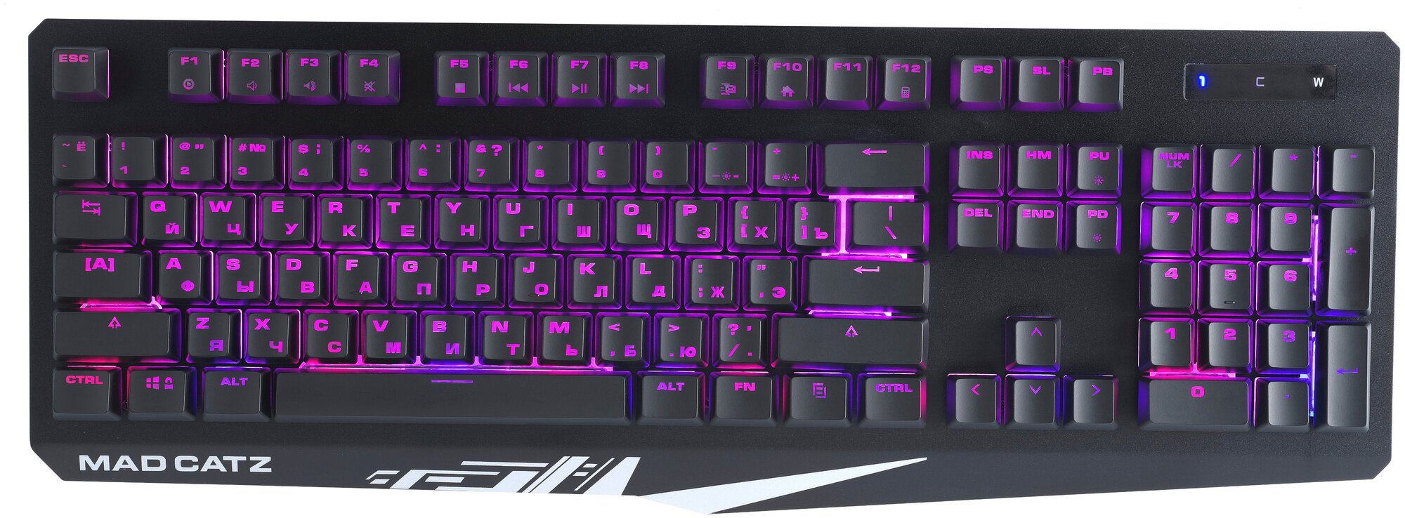 Клавиатура Mad Catz S.T.R.I.K.E. 4 Black (русская раскладка)