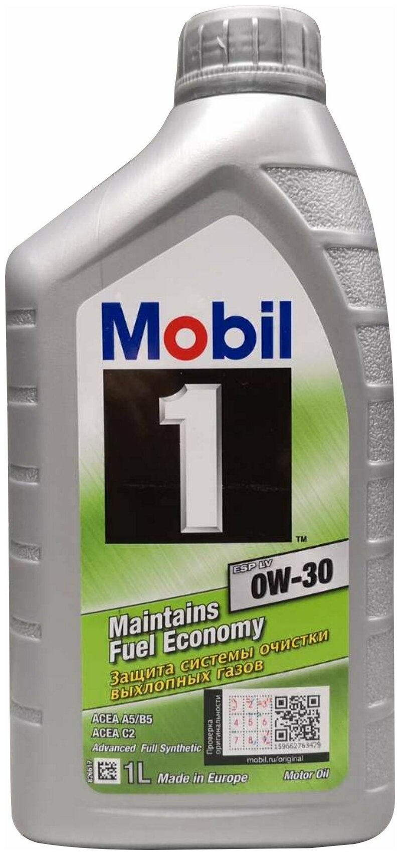 Mobil Mobil 1 Esp Lv 0w30 (1l).Масло Моторное