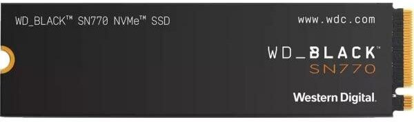 Твердотельный накопитель SSD M.2 1 Tb Western Digital Black SN770 Read 5150Mb/s Write 4900Mb/s 3D NAND WDS100T3X0E