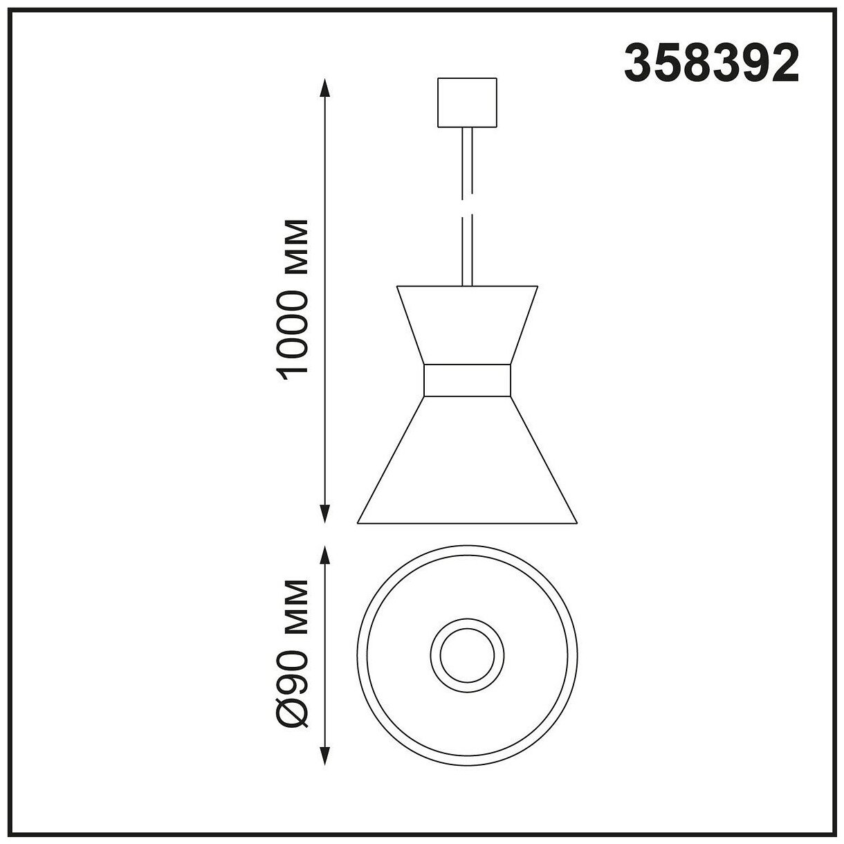 358392 KONST NT20 139 черн/хр Св-к без драйвера для 358367-358376 IP20 LED 4000K 10W 220-240V COMPO - фотография № 2