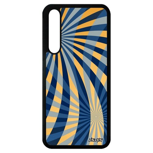 фото Чехол хуавей p20 про уникальный дизайн спирали узор линии utaupia