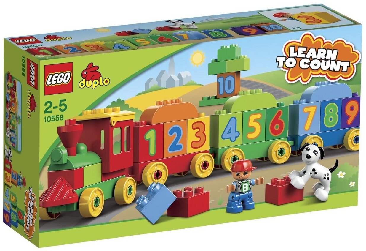 Конструктор LEGO DUPLO 10558 Считай и играй