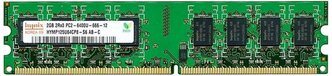 Оперативная память Hynix 2 ГБ DDR2 800 МГц DIMM CL6 HYMP125U64CP8-S6