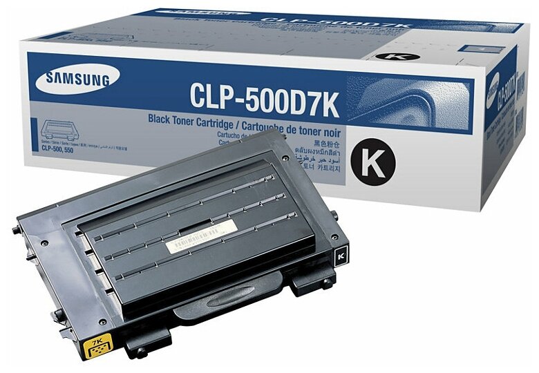 Картридж Samsung CLP-500D7K черный