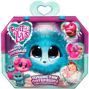 Фото Мягкая игрушка Scruff a Luvs Пушистик-Потеряшка голубой