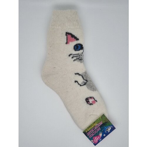 фото Женские носки кладовая кавказа высокие, размер 36/38, мультиколор