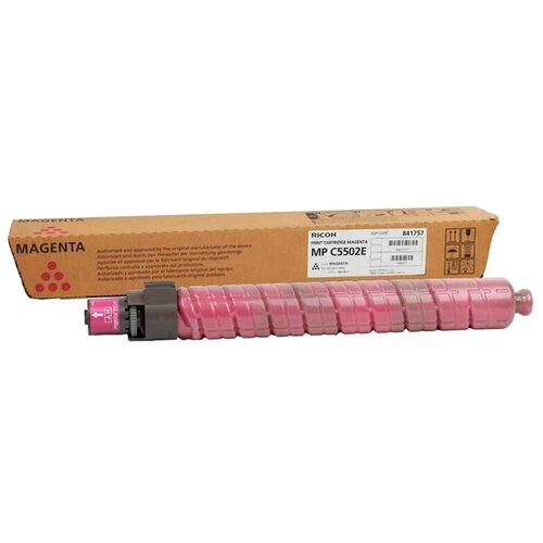 Картридж Ricoh MP C5502E Magenta, 22500 стр, пурпурный картридж 841755 для ricoh aficio mp c4502 mp c5502 cet черный