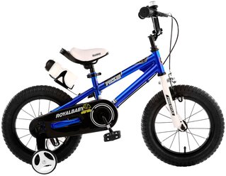 Детский велосипед Royal Baby RB14B-6 Freestyle 14 Steel синий (требует финальной сборки)