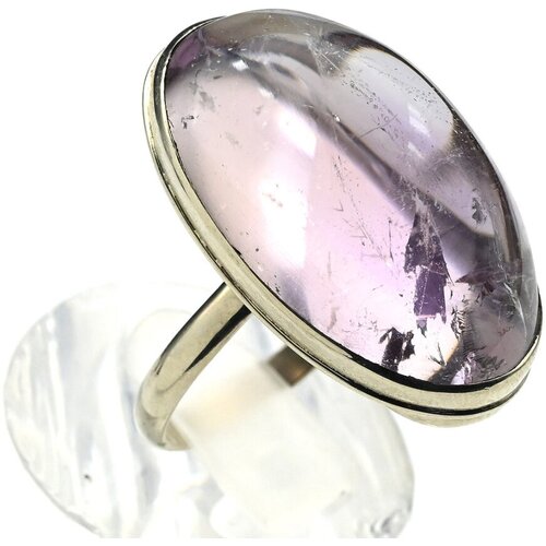 фото Кольцо радуга камня, турмалин, кварц, агат, размер 19, мультиколор