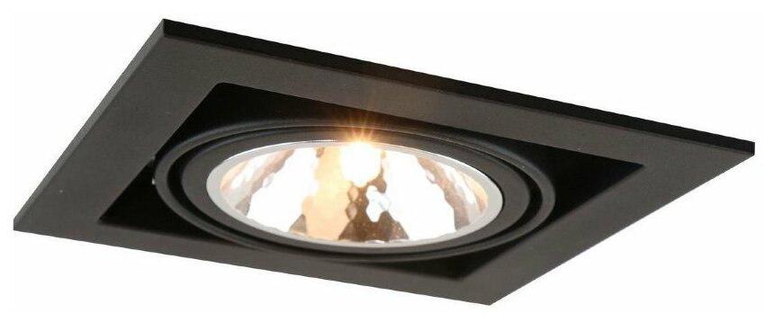Карданный светильник Arte Lamp Cardani Semplice A5949PL-1BK, Черный, G9