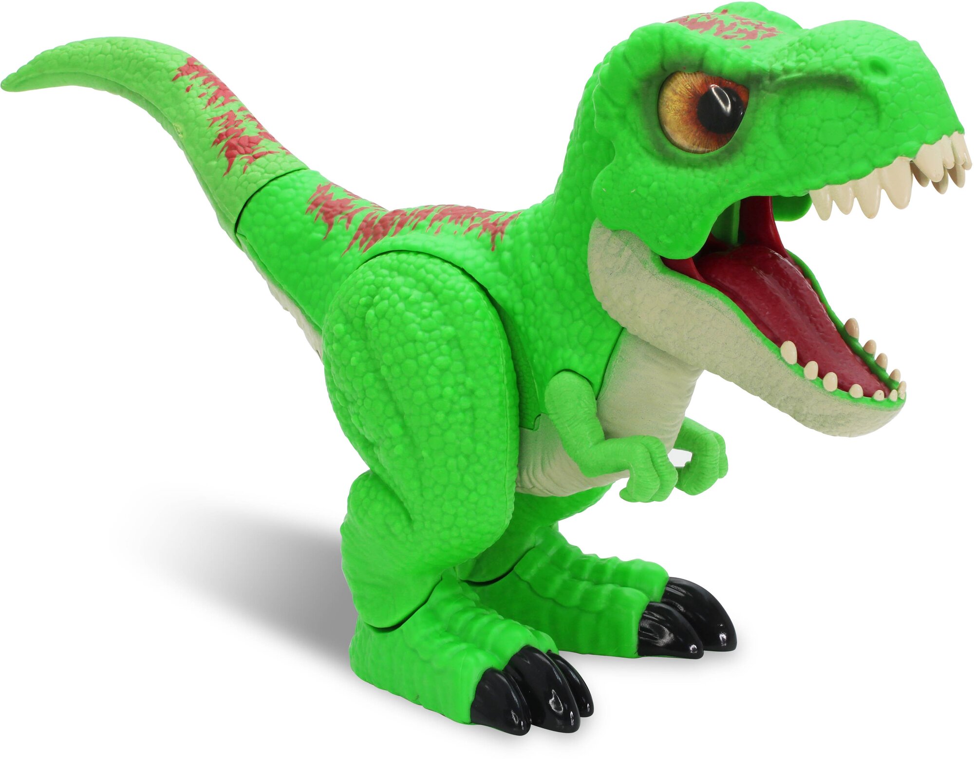 Робот Funville Dino Unleashed Т-рекс, 31120FI, зеленый Dinos Unleashed - фото №1