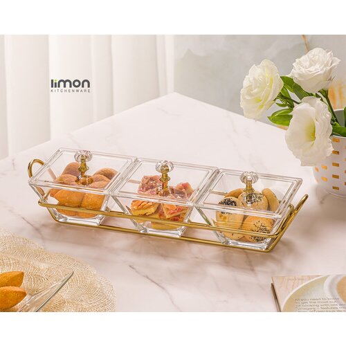 Менажница LiMON 7 предм золотистый 1815₽