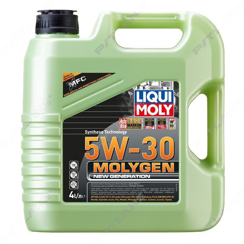 Масло Liqui Moly 5w30 NG Molygen HC 4л SN/CF моторное масло (9042)
