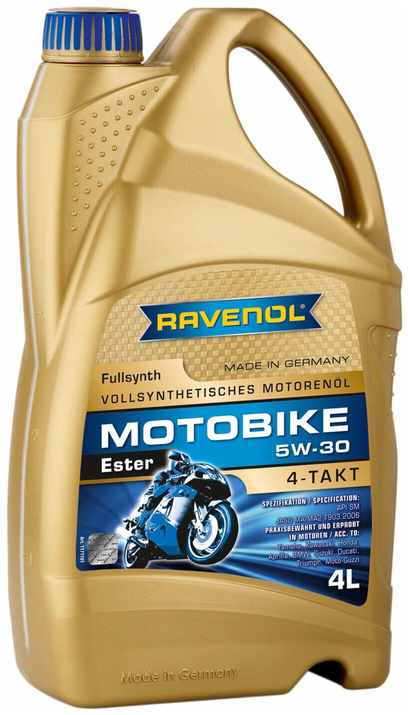 Моторное Масло RAVENOL 117110100401999