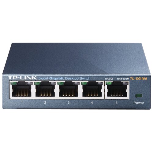 Коммутатор TP-LINK TL-SG105JP коммутатор tp link tl sg1024 24 портовый гигабитный монтируемый в стойку