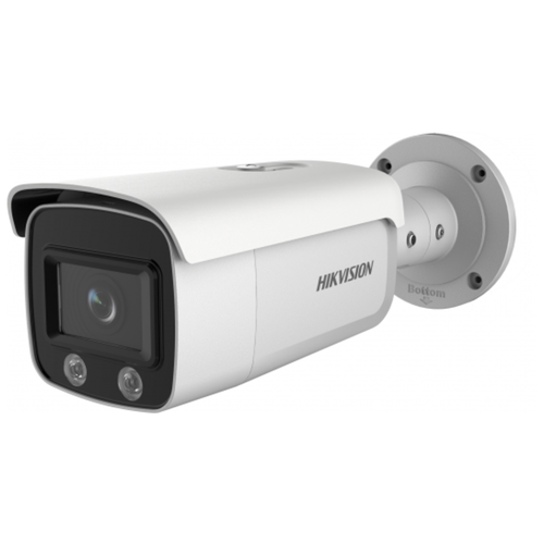 видеокамера ip hiwatch ds i214 b 2мп 1 2 7 cmos 4мм 1920 1080 25 кадр с wdr h 265 h 264 h 265 h 264 dc12в poe Камера видеонаблюдения Hikvision DS-2CD2T27G1-L (4 мм) белый