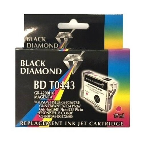 Картридж Black Diamond (T044340) Magenta для Epson St Color C84/C86