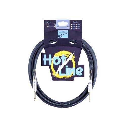 HOT-3.0SS Инструментальный кабель 3м LEEM