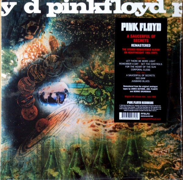 Виниловая пластинка Pink Floyd A SAUCERFUL OF SECRETS