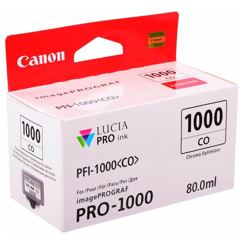 Картридж Canon PFI-1000CO (0556C001), 2 стр, оптимизация уровня глянца картридж ds pfi 1000co
