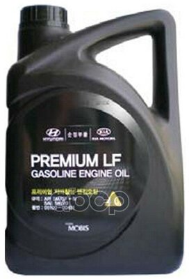 Hyundai-KIA 5W-20 4L Premium Lf Gasoline Sm Масло Моторное Синтетическое