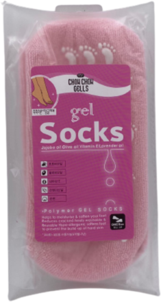 Chok Chok Gells Носки гелевые для ухода за кожей ног - Gel heel socks