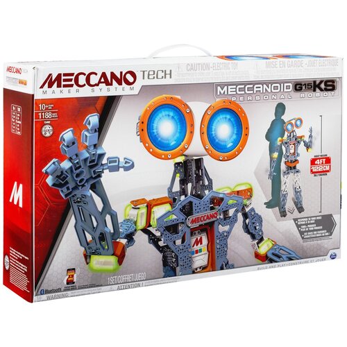 Электронный конструктор Meccano TECH 15402 Меканоид G15 KS (1188 деталей)