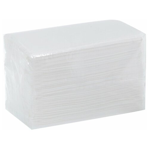 Купить Салфетки бумажные диспенсерные OfficeClean Professional (N4), 1-слойные, 21, 6*33см, белые, 225шт. (арт. 290893), белый, Бумажные салфетки