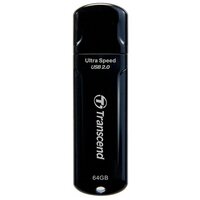 Флешка Transcend JetFlash 600 64 ГБ, 1 шт., черный