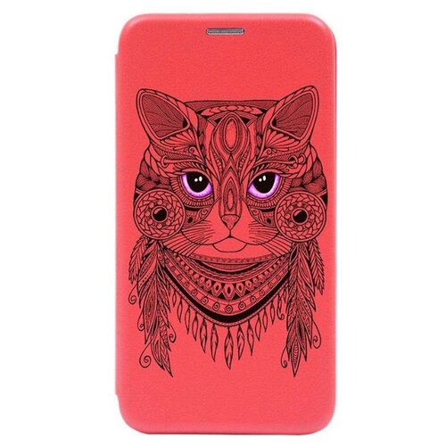 фото Чехол-книжка gosso book art jack для honor 9a красный grand cat