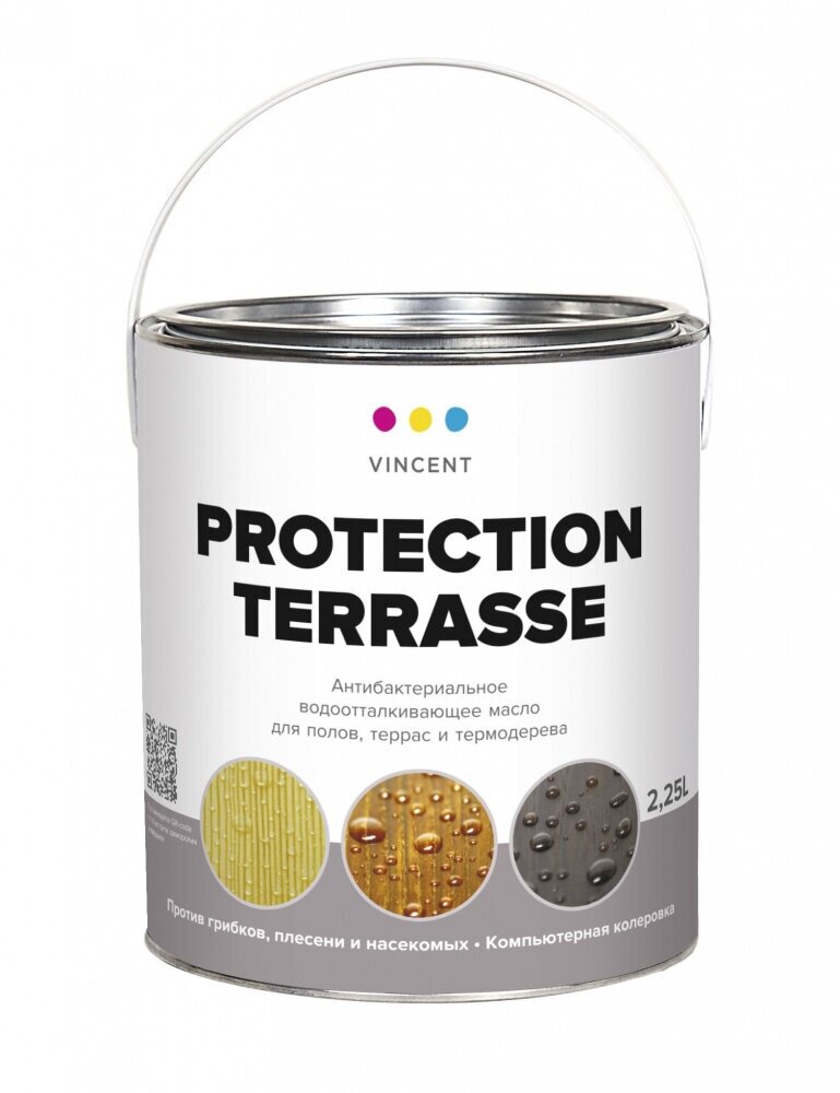 Антисептик Vincent Protection Terrasse 2,25 L - фото №2