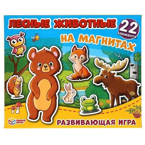 Игра Умка Лесные животные. на магнитах 4680107953964 игры на магнитах лесные животные