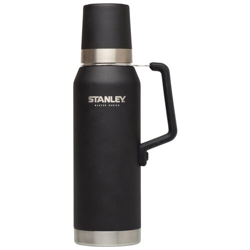 фото Классический термос stanley master vacuum bottle, 1.3 л черный